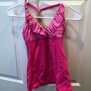 Pink Lululemon Tank Top Size 2